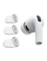Etui Tech-Protect Ear Tips do Apple AirPods Pro 3 White [3 PACK]