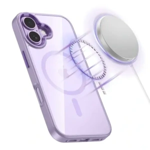 Etui Tech-Protect MagMat MagSafe do Apple iPhone 17 Lavender/clear Etui Tech-Protect MagMat MagSafe do Apple iPhone 17 Lavender/clear