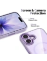 Etui Tech-Protect MagMat MagSafe do Apple iPhone 17 Lavender/clear Etui Tech-Protect MagMat MagSafe do Apple iPhone 17 Lavender/clear