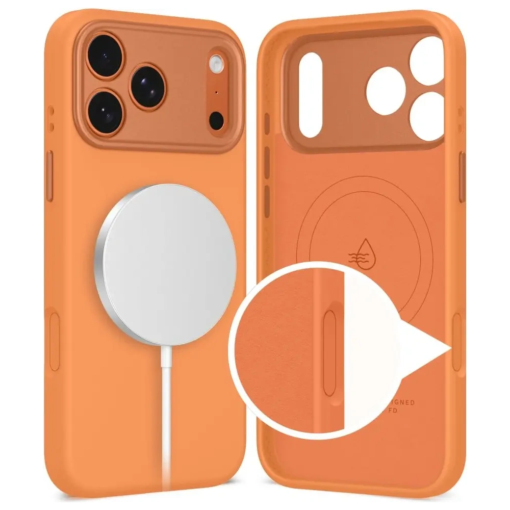 Etui Tech-Protect Uniq MagSafe do Apple iPhone 17 Pro Cosmic Orange