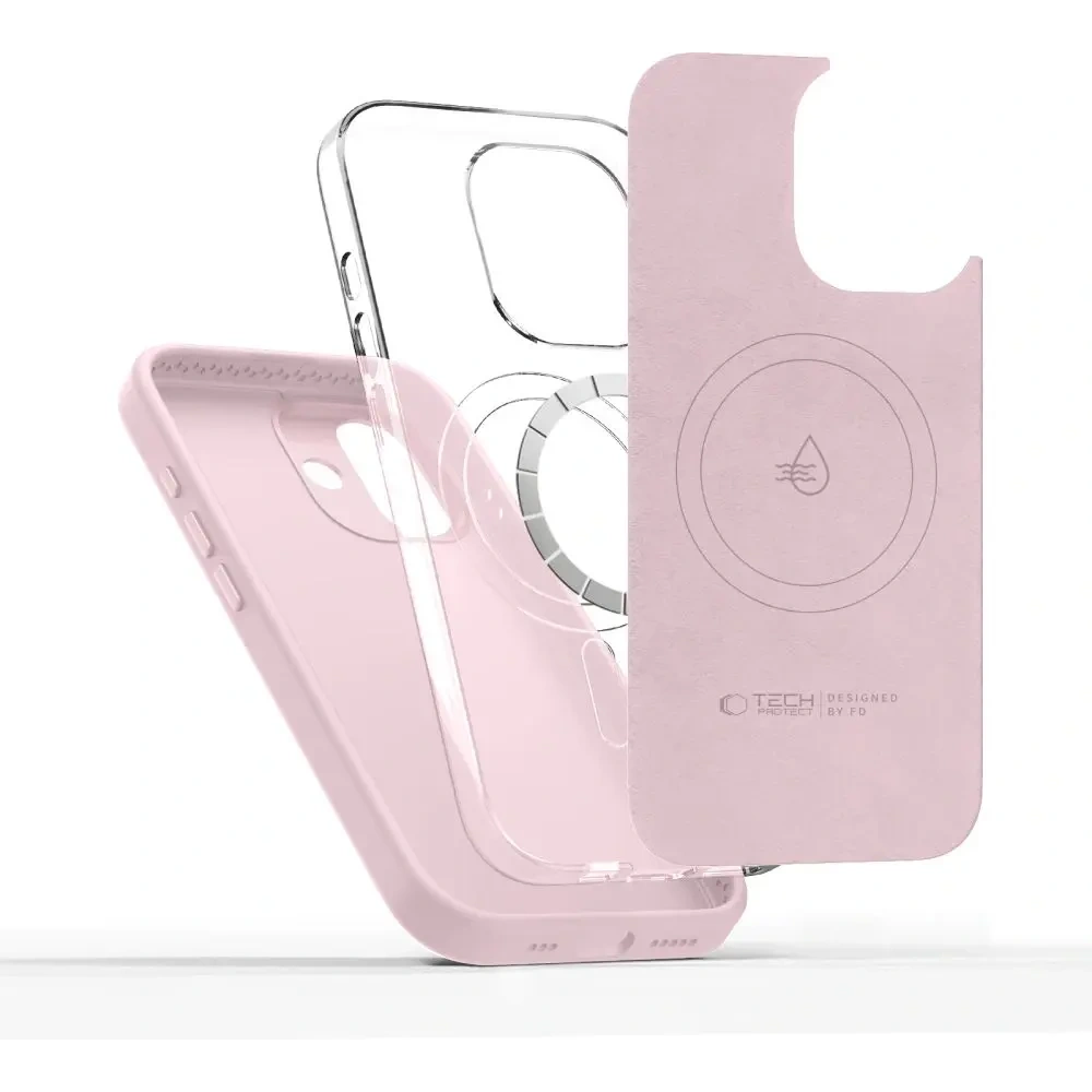 Etui Tech-Protect Uniq MagSafe do Apple iPhone 17 Pink