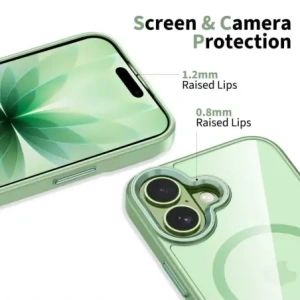 Etui Tech-Protect MagMat MagSafe do Apple iPhone 17 Sage/clear Etui Tech-Protect MagMat MagSafe do Apple iPhone 17 Sage/clear