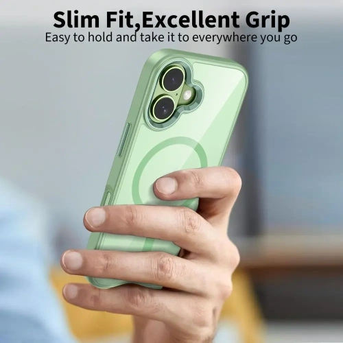 Etui Tech-Protect MagMat MagSafe do Apple iPhone 17 Sage/clear Etui Tech-Protect MagMat MagSafe do Apple iPhone 17 Sage/clear