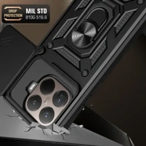 Etui Tech-Protect Camshield Pro do Xiaomi 15T Pro Black Etui Tech-Protect Camshield Pro do Xiaomi 15T Pro Black