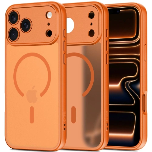 Etui Tech-Protect Basicmag MagSafe do Apple iPhone 17 Pro Max Matte Cosmic Orange Etui Tech-Protect Basicmag MagSafe do Apple iPhone 17 Pro Max Matte Cosmic Orange