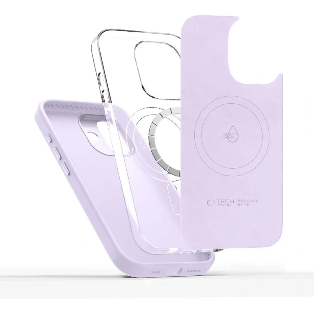 Etui Tech-Protect Uniq MagSafe do Apple iPhone 17 Lavender