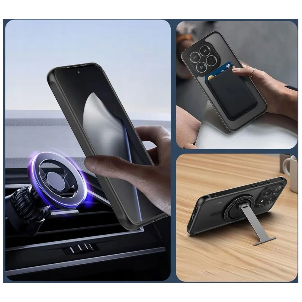 Etui Tech-Protect MagMat MagSafe do Xiaomi 15T Matte Black