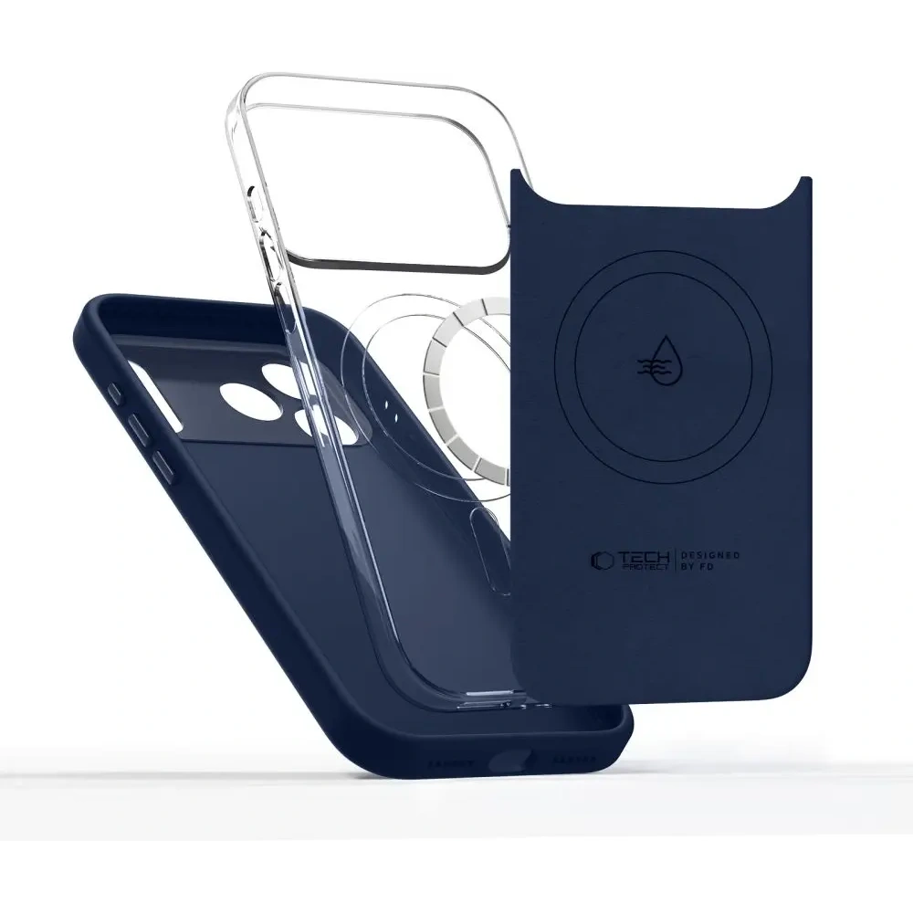 Etui Tech-Protect Uniq MagSafe do Apple iPhone 17 Pro Deep Blue