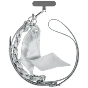 Uniwersalna smycz do telefonu 2w1 UNIQ Coehl Caryne szary