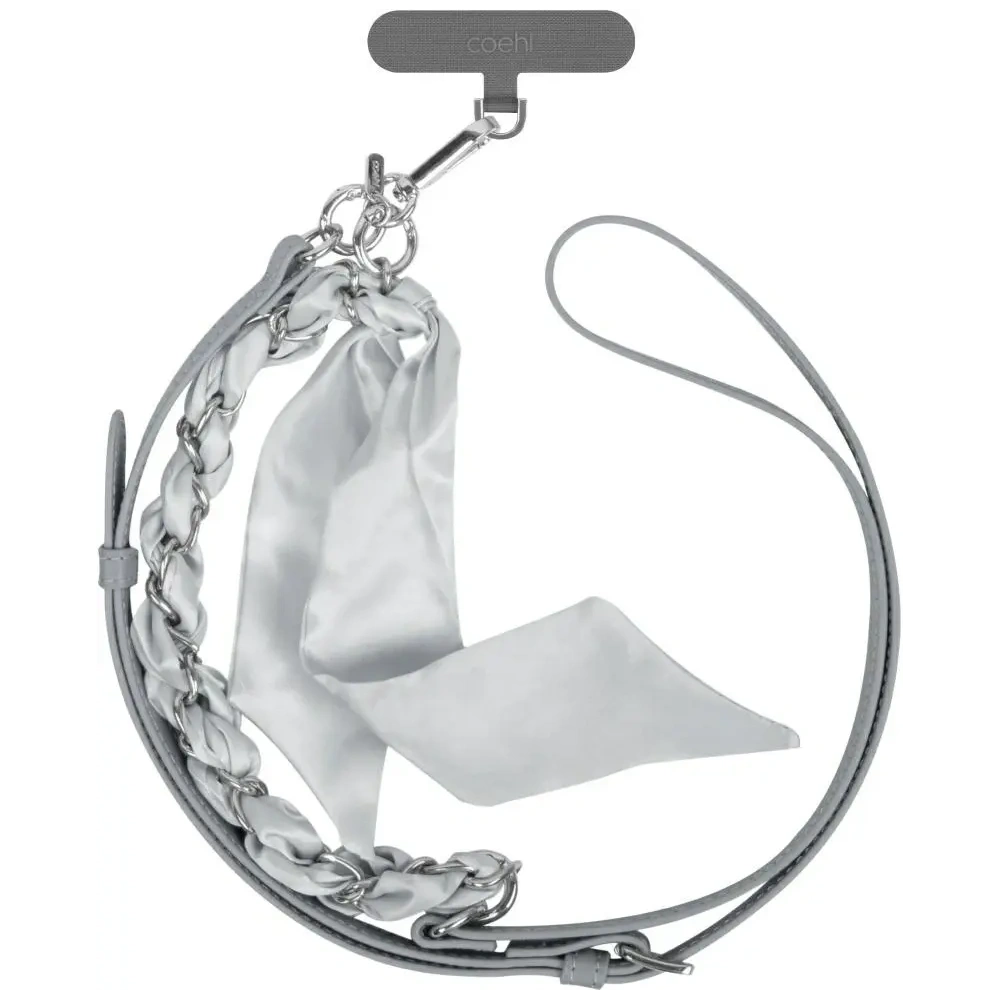 Uniwersalna smycz do telefonu 2w1 UNIQ Coehl Caryne szary