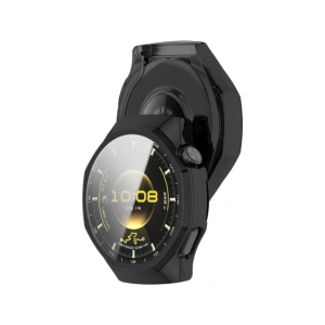 Etui z osłoną ekranu Bizon Case Watch Felipe do Huawei Watch GT6 Pro 46mm czarne