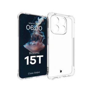 Elastyczne etui Bizon Case Salpa do Xiaomi 15T przezroczyste