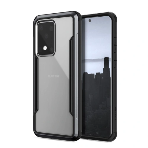 Kup Etui din aluminiu X-Doria Defense Shield Samsung Galaxy S20 Ultra (test de cădere 3m) (Negru) - XDR062BLK - {ean13} - Sklep Home Screen