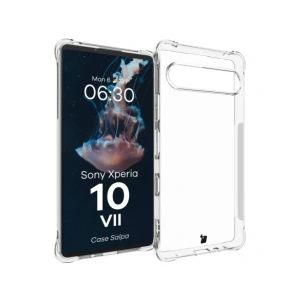 Elastyczne etui Bizon Case Salpa do Sony Xperia 10 VII przezroczyste