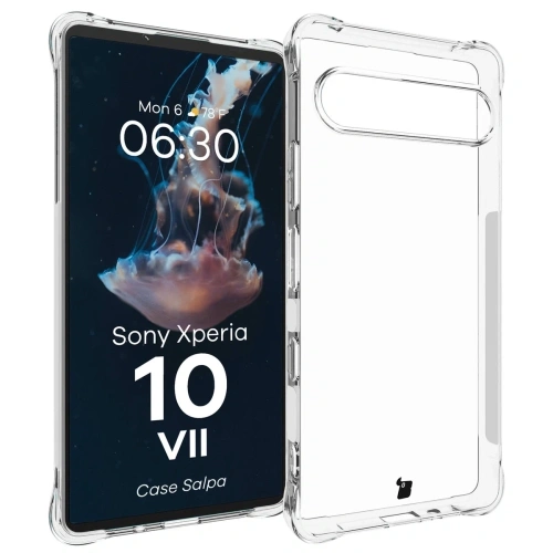 Elastyczne etui Bizon Case Salpa do Sony Xperia 10 VII przezroczyste