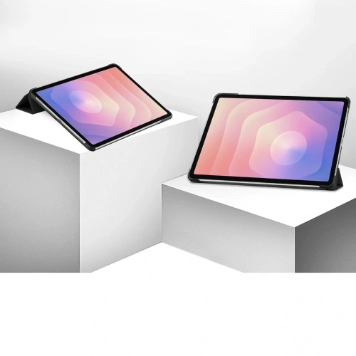 Etui z klapką Bizon Case Tab Croc do Samsung Galaxy Tab S11 Ultra czarne Etui z klapką Bizon Case Tab Croc do Samsung Galaxy Tab S11 Ultra czarne