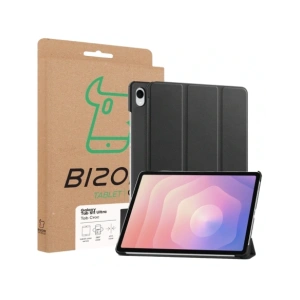 Etui z klapką Bizon Case Tab Croc do Samsung Galaxy Tab S11 Ultra czarne Etui z klapką Bizon Case Tab Croc do Samsung Galaxy Tab S11 Ultra czarne