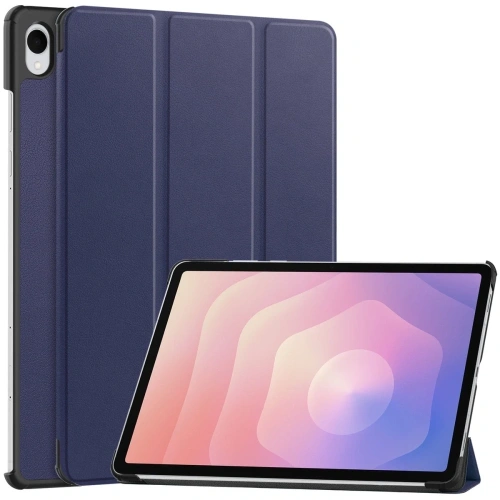Etui z klapką Bizon Case Tab Croc do Samsung Galaxy Tab S11 Ultra granatowe Etui z klapką Bizon Case Tab Croc do Samsung Galaxy Tab S11 Ultra granatowe