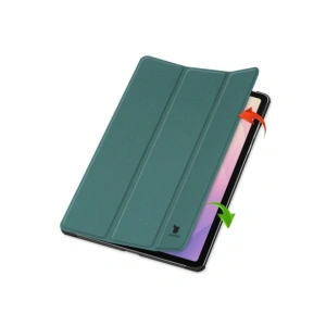 Etui z klapką Bizon Case Tab Croc do Samsung Galaxy Tab S11 Ultra ciemnozielone Etui z klapką Bizon Case Tab Croc do Samsung Galaxy Tab S11 Ultra ciemnozielone