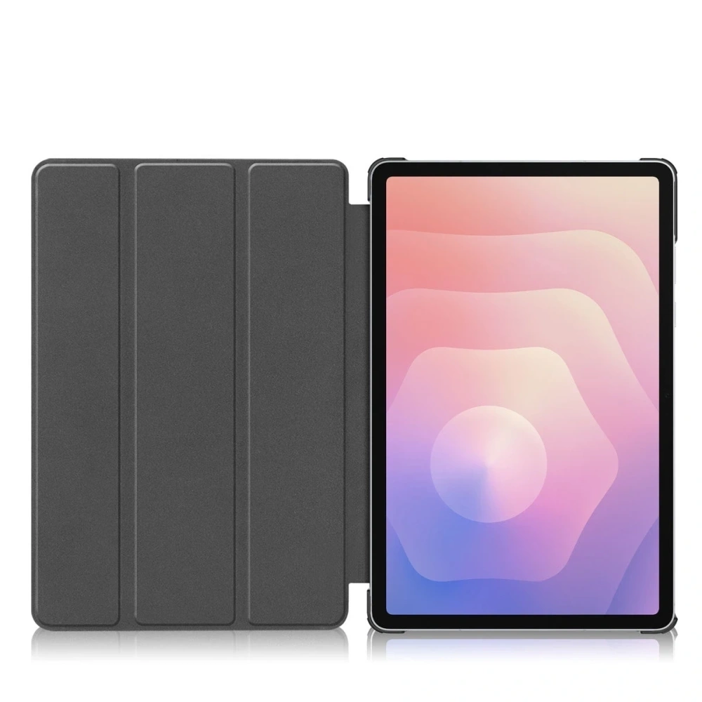 Etui z klapką Bizon Case Tab Croc do Samsung Galaxy Tab S11 Ultra ciemnozielone