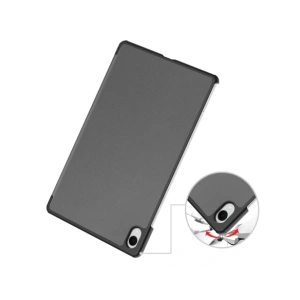 Etui z klapką Bizon Case Tab Croc do Samsung Galaxy Tab S11 Ultra szare Etui z klapką Bizon Case Tab Croc do Samsung Galaxy Tab S11 Ultra szare