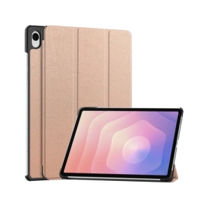 Etui z klapką Bizon Case Tab Croc do Samsung Galaxy Tab S11 Ultra różowozłote Etui z klapką Bizon Case Tab Croc do Samsung Galaxy Tab S11 Ultra różowozłote