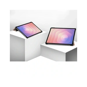 Etui z klapką Bizon Case Tab Croc do Samsung Galaxy Tab S11 Ultra różowozłote Etui z klapką Bizon Case Tab Croc do Samsung Galaxy Tab S11 Ultra różowozłote