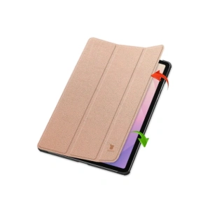 Etui z klapką Bizon Case Tab Croc do Samsung Galaxy Tab S11 Ultra różowozłote Etui z klapką Bizon Case Tab Croc do Samsung Galaxy Tab S11 Ultra różowozłote