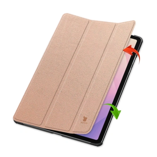 Etui z klapką Bizon Case Tab Croc do Samsung Galaxy Tab S11 Ultra różowozłote Etui z klapką Bizon Case Tab Croc do Samsung Galaxy Tab S11 Ultra różowozłote