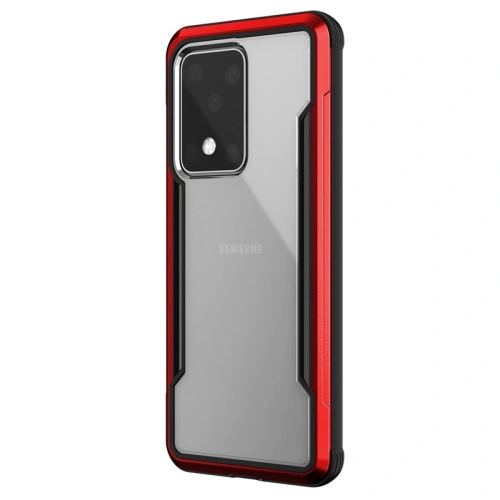 Kup Alumínium tok X-Doria Defense Shield Samsung Galaxy S20 Ultra (Esés teszt 3m) (Piros) - XDR063RED - {ean13} - Sklep Home Screen