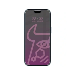 Prywatyzujące szkło hybrydowe Bizon Glass Mule Shadow do Apple iPhone Air matowe