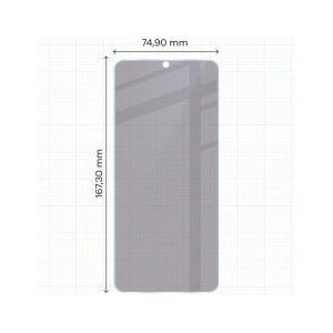 Prywatyzujące szkło hybrydowe Bizon Glass Mule Shadow do Xiaomi Redmi 15C 5G matowe Prywatyzujące szkło hybrydowe Bizon Glass Mule Shadow do Xiaomi Redmi 15C 5G matowe