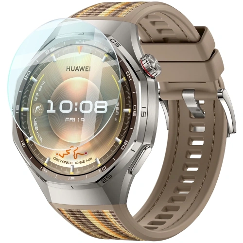 Szkło hartowane na ekran Bizon Glass Watch Clear do Huawei Watch GT6 Pro 46mm