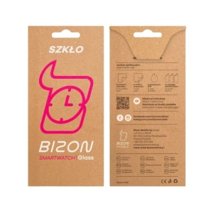 Szkło hybrydowe Bizon Glass Watch Edge Hybrid dla Xiaomi Watch S4 41mm czarne