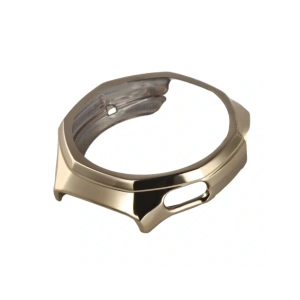 Etui z osłoną ekranu Bizon Case Watch Felipe do Huawei Watch GT6 Pro 46mm złote