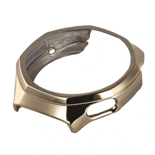 Etui z osłoną ekranu Bizon Case Watch Felipe do Huawei Watch GT6 Pro 46mm złote