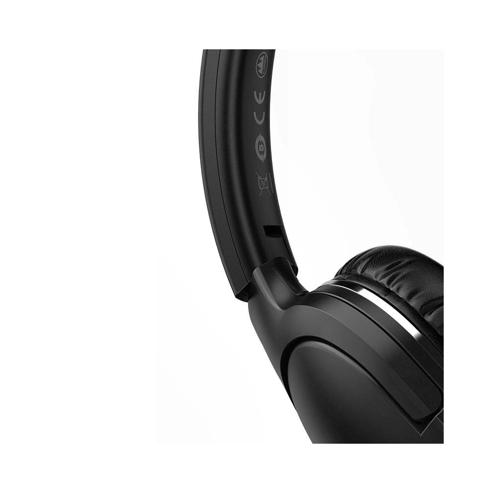 Bezprzewodowe słuchawki nauszne Baseus Encok D02 Pro Bluetooth 5.3 (czarne)