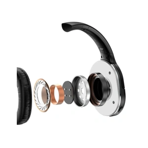 Bezprzewodowe słuchawki nauszne Baseus Encok D02 Pro Bluetooth 5.3 (czarne)