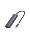 HUB 5w1 Baseus UltraJoy 5-Port USB-C / HDMI4K@30Hz, 4xUSB-A 3.0 Szary HUB 5w1 Baseus UltraJoy 5-Port USB-C / HDMI4K@30Hz, 4xUSB-A 3.0 Szary