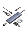 HUB 7w1 Baseus UltraJoy 7-Port USB-C / HDMI4K@30Hz, 2xUSB-A 3.0, USB-C PD, RJ45, SD/TF3.0 HUB 7w1 Baseus UltraJoy 7-Port USB-C / HDMI4K@30Hz, 2xUSB-A 3.0, USB-C PD, RJ45, SD/TF3.0