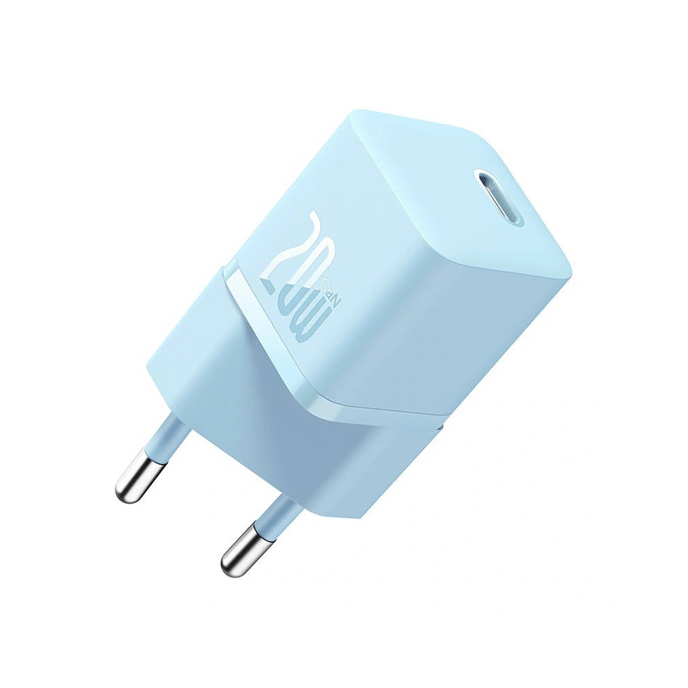 Mini ładowarka sieciowa Baseus GaN5 20W (niebieska)