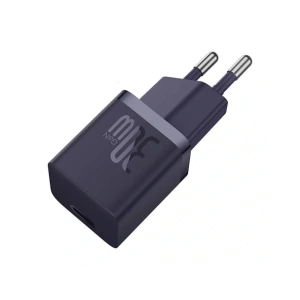 Mini ładowarka sieciowa Baseus GaN5 30W (fioletowa)