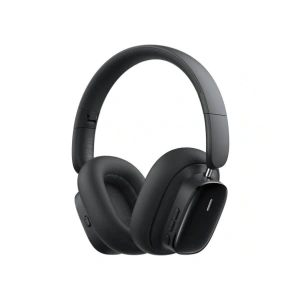 Bezprzewodowe słuchawki nauszne Baseus Bowie H1i ANC Bluetooth 5.3 (czarne)