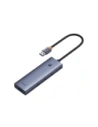 HUB 4w1 Baseus UltraJoy USB-A / 4xUSB-A 3.0 (szary) HUB 4w1 Baseus UltraJoy USB-A / 4xUSB-A 3.0 (szary)