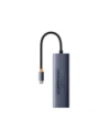 HUB 6w1 Baseus UltraJoy USB-C / HDMI4K@30Hz, 3xUSB-A 3.0+ USB-C PD+RJ45 (szary) HUB 6w1 Baseus UltraJoy USB-C / HDMI4K@30Hz, 3xUSB-A 3.0+ USB-C PD+RJ45 (szary)