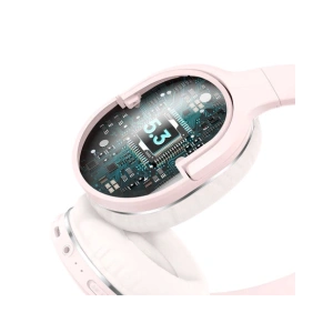 Bezprzewodowe słuchawki nauszne Baseus Encok D02 PRO Bluetooth 5.0 (różowe)