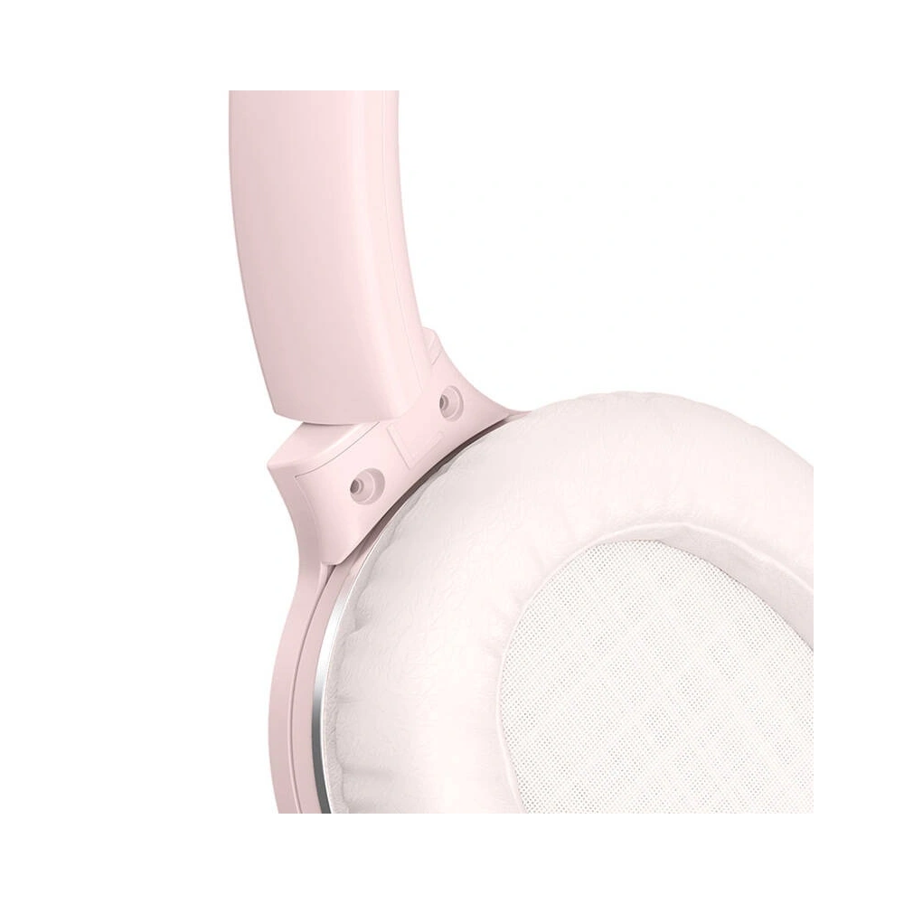 Bezprzewodowe słuchawki nauszne Baseus Encok D02 PRO Bluetooth 5.0 (różowe)