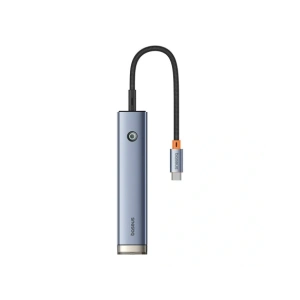 HUB 5w1 Baseus Ultra Joy USB-C / HDMI 2xUSB3.0, USB-C PD, RJ45 (szary) HUB 5w1 Baseus Ultra Joy USB-C / HDMI 2xUSB3.0, USB-C PD, RJ45 (szary)