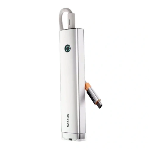 HUB 5w1 Baseus Ultra Joy USB-C / HDMI 2xUSB3.0, USB-C PD, RJ45 (srebrny) HUB 5w1 Baseus Ultra Joy USB-C / HDMI 2xUSB3.0, USB-C PD, RJ45 (srebrny)