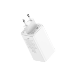 Ładowarka sieciowa Baseus GaN6 Pro 2xUSB-C, 2xUSB-A 100W (biała)